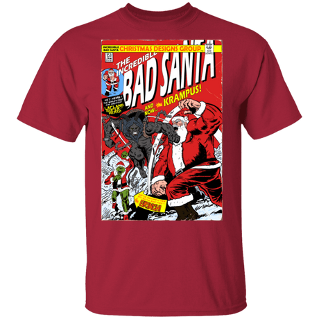 T-Shirts Cardinal / S Bad Santa T-Shirt