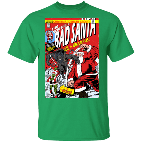 T-Shirts Irish Green / S Bad Santa T-Shirt