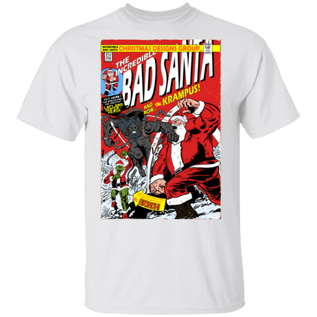 T-Shirts White / S Bad Santa T-Shirt