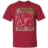 T-Shirts Cardinal / Small Bad Santa Ugly sweater T-Shirt