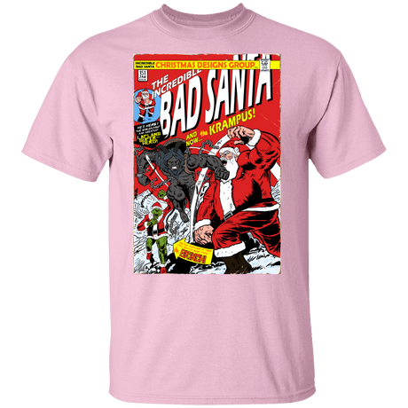 T-Shirts Light Pink / YXS Bad Santa Youth T-Shirt