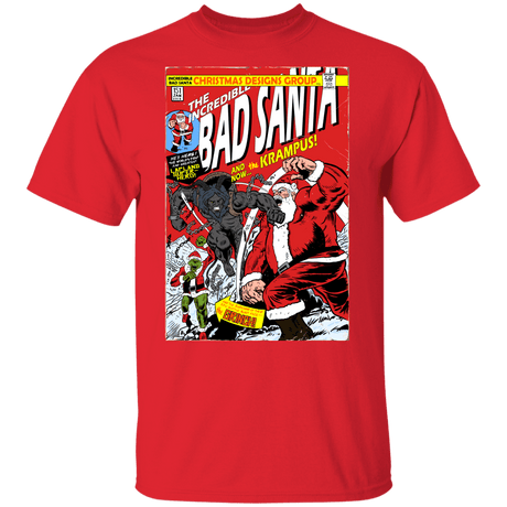 T-Shirts Red / YXS Bad Santa Youth T-Shirt