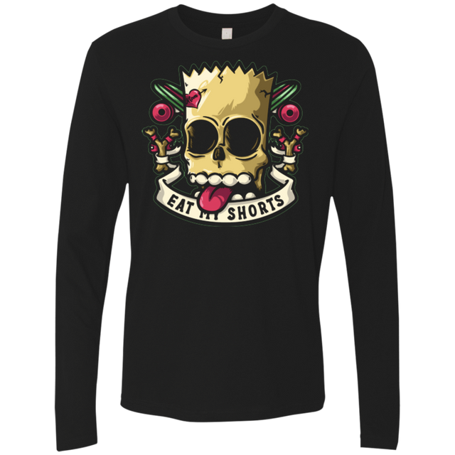 T-Shirts Black / Small Bad to the Bone Men's Premium Long Sleeve