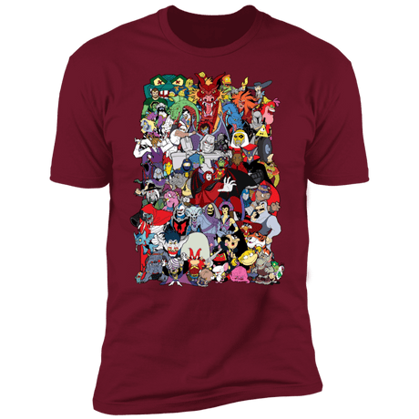 T-Shirts Cardinal / S Bad to the Bone Men's Premium T-Shirt