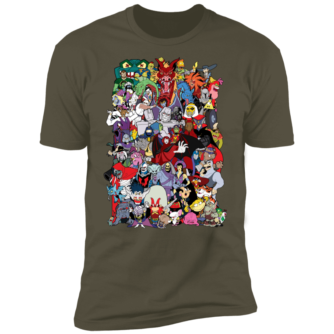 T-Shirts Military Green / S Bad to the Bone Men's Premium T-Shirt