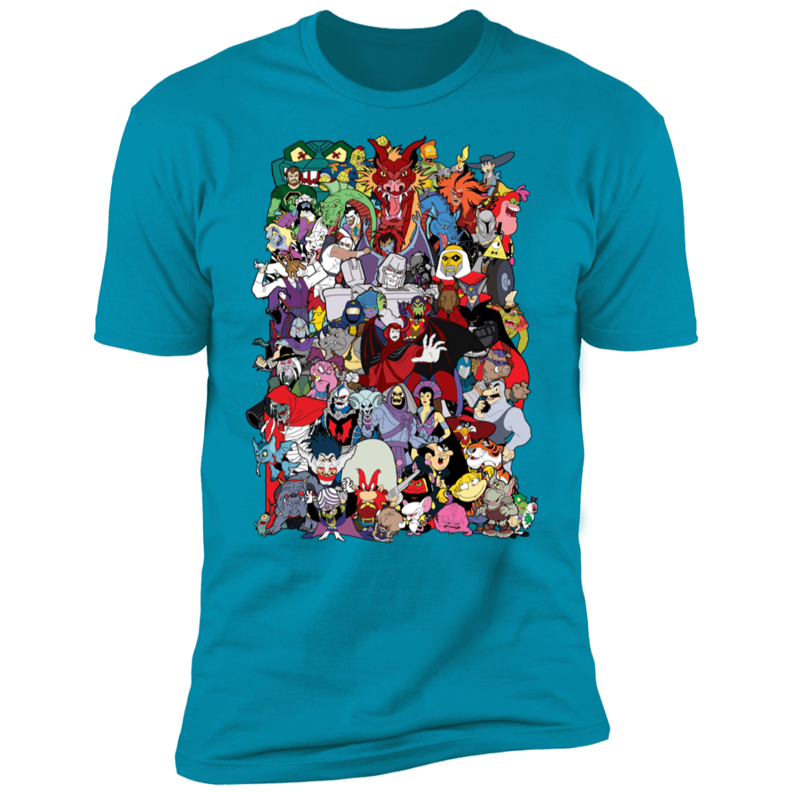 T-Shirts Turquoise / S Bad to the Bone Men's Premium T-Shirt