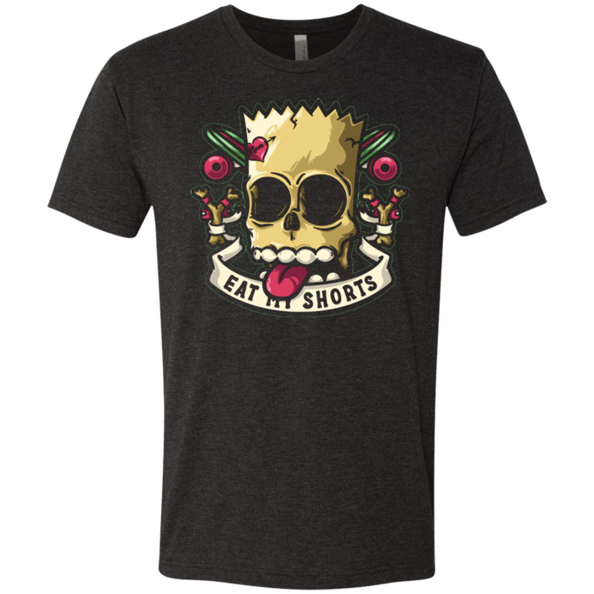 T-Shirts Vintage Black / Small Bad to the Bone Men's Triblend T-Shirt