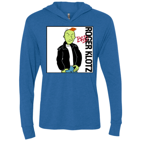 T-Shirts Vintage Royal / X-Small BAD Triblend Long Sleeve Hoodie Tee