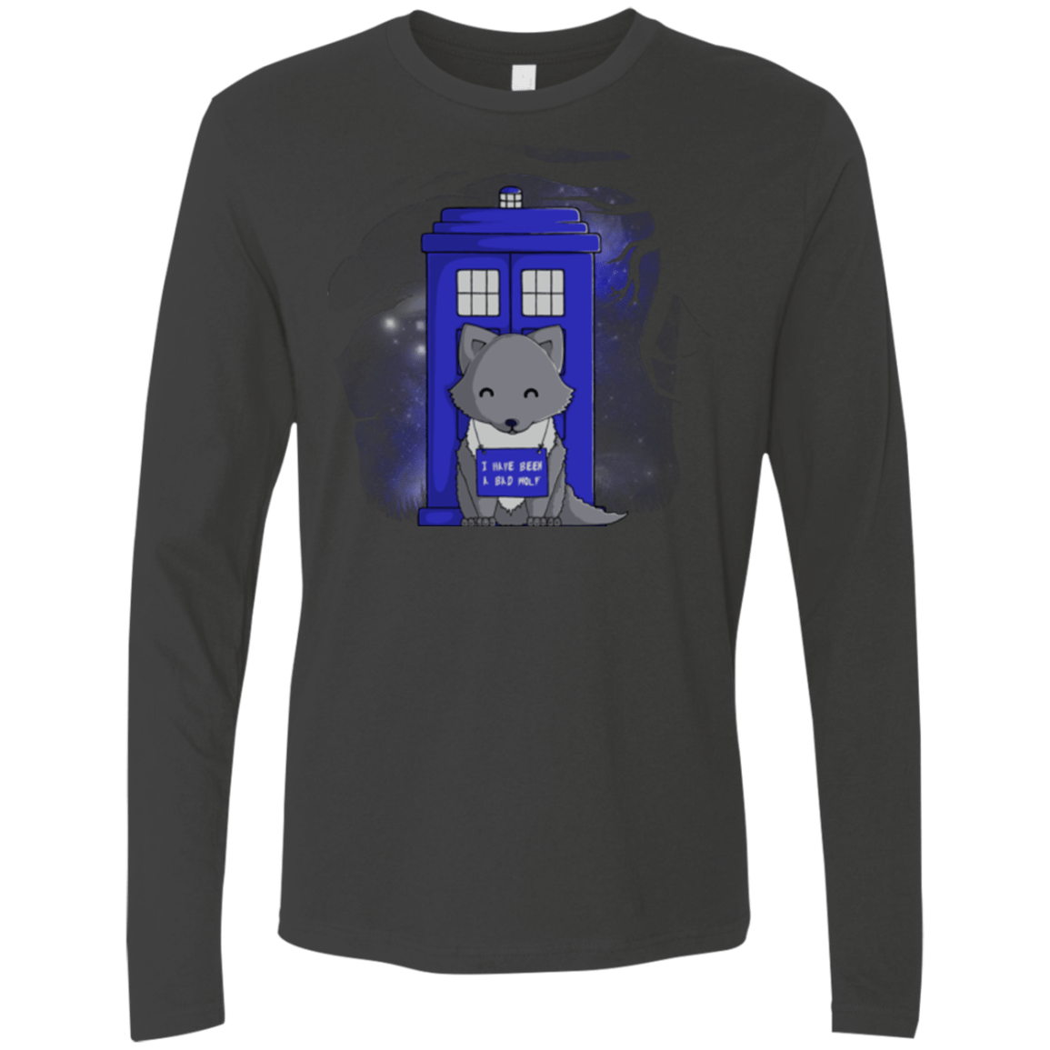 T-Shirts Heavy Metal / Small Bad Wolf Men's Premium Long Sleeve