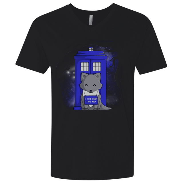 T-Shirts Black / X-Small Bad Wolf Men's Premium V-Neck
