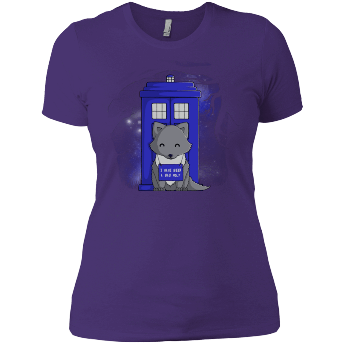 T-Shirts Purple / X-Small Bad Wolf Women's Premium T-Shirt