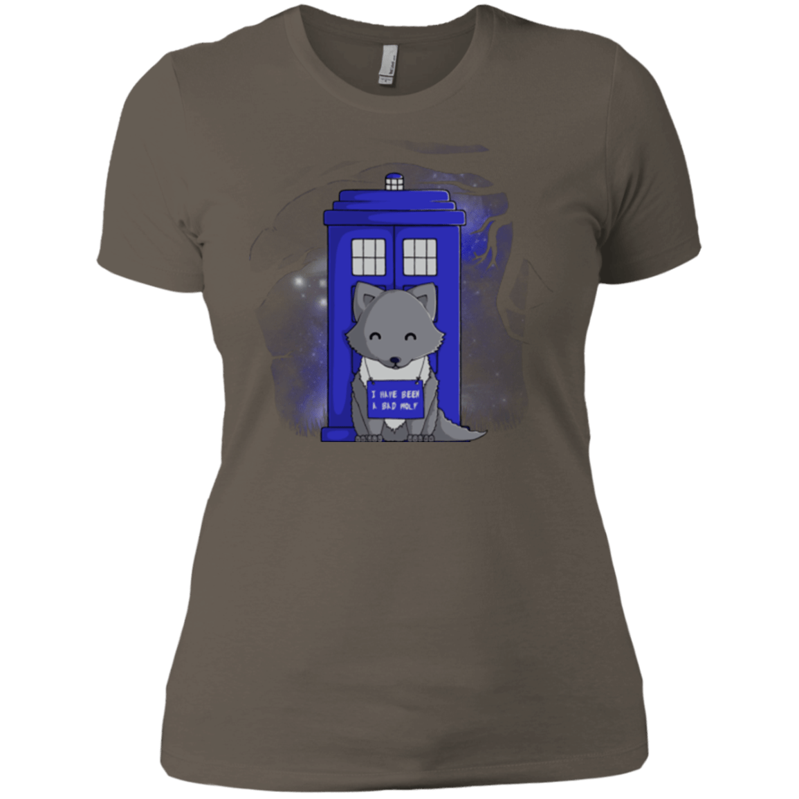 T-Shirts Warm Grey / X-Small Bad Wolf Women's Premium T-Shirt