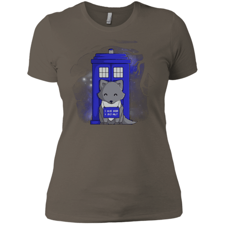 T-Shirts Warm Grey / X-Small Bad Wolf Women's Premium T-Shirt