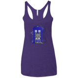 T-Shirts Purple / X-Small Bad Wolf Women's Triblend Racerback Tank