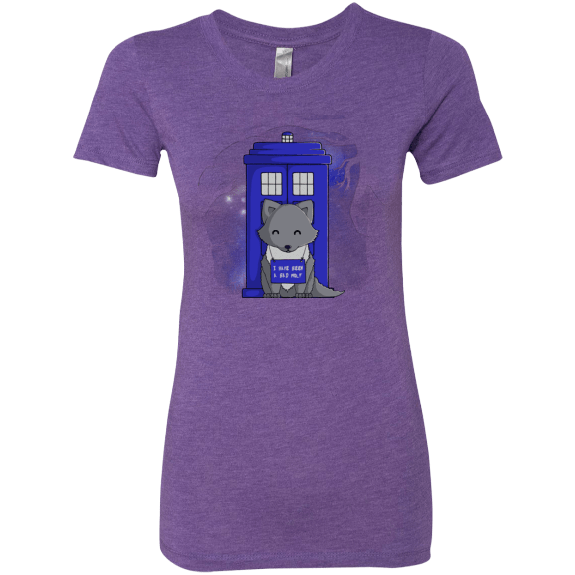T-Shirts Purple Rush / Small Bad Wolf Women's Triblend T-Shirt