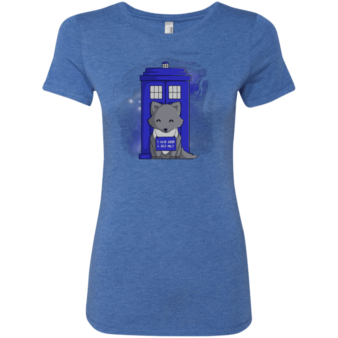 T-Shirts Vintage Royal / Small Bad Wolf Women's Triblend T-Shirt
