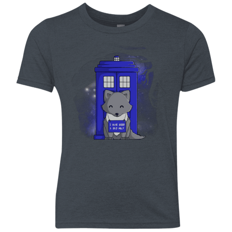 T-Shirts Vintage Navy / YXS Bad Wolf Youth Triblend T-Shirt