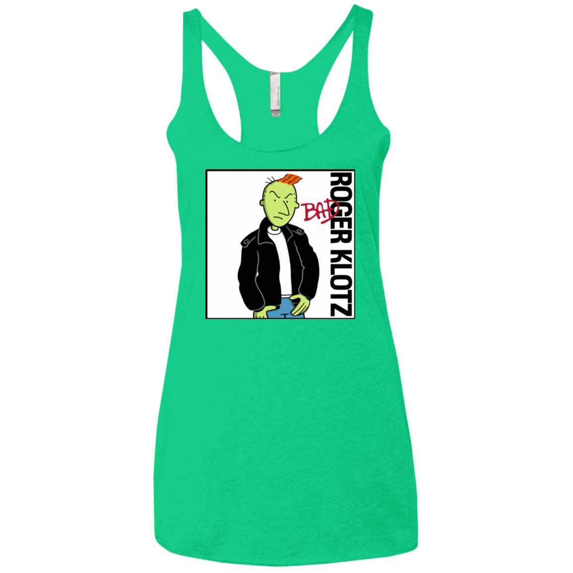 T-Shirts Envy / X-Small BAD Women's Triblend Racerback Tank