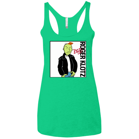 T-Shirts Envy / X-Small BAD Women's Triblend Racerback Tank