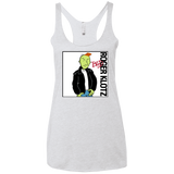 T-Shirts Heather White / X-Small BAD Women's Triblend Racerback Tank