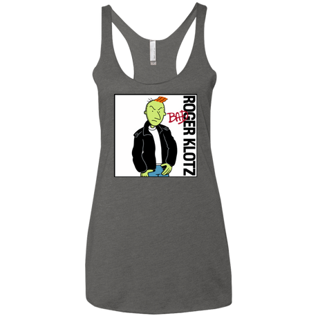T-Shirts Premium Heather / X-Small BAD Women's Triblend Racerback Tank