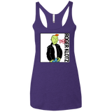 T-Shirts Purple / X-Small BAD Women's Triblend Racerback Tank