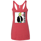 T-Shirts Vintage Red / X-Small BAD Women's Triblend Racerback Tank