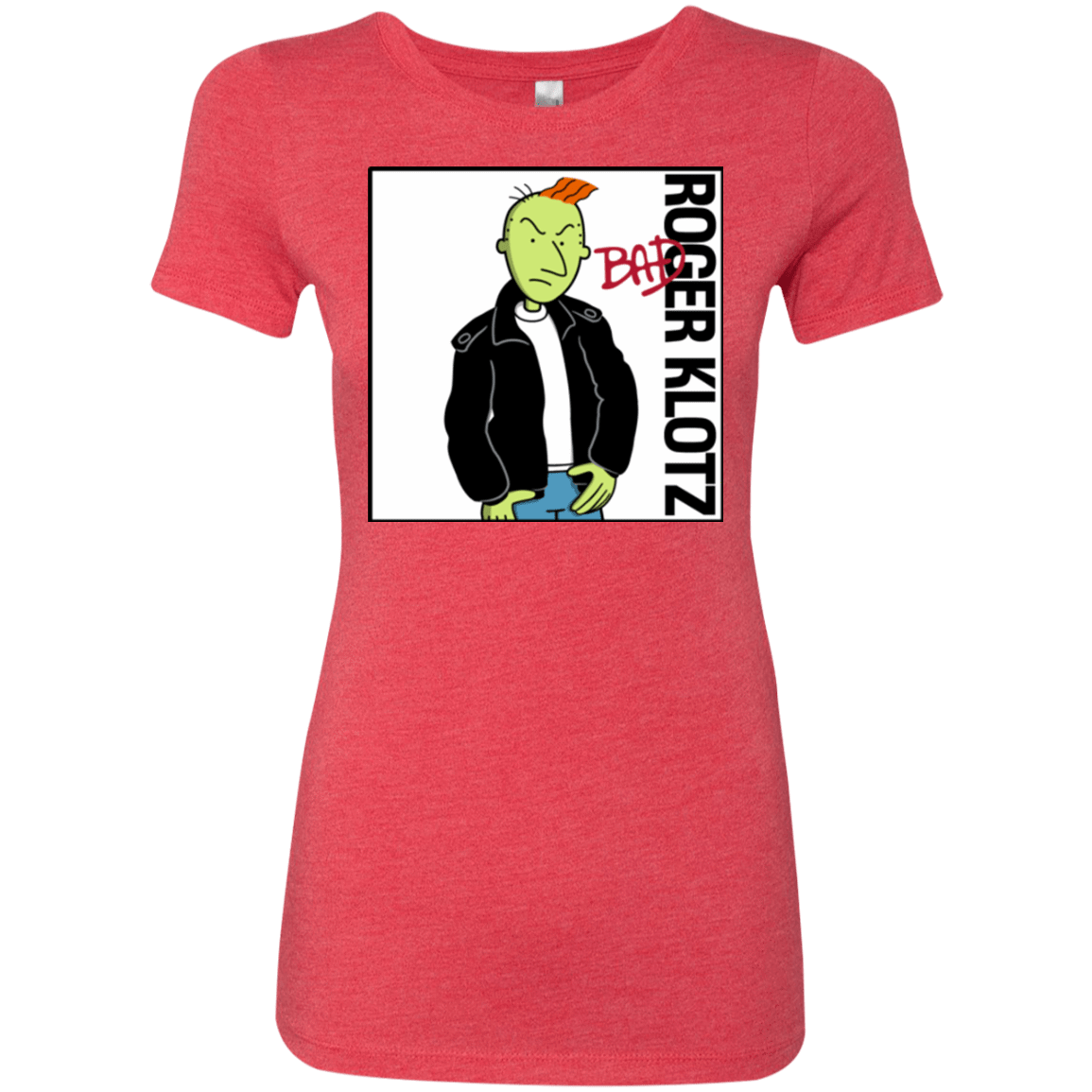 T-Shirts Vintage Red / Small BAD Women's Triblend T-Shirt