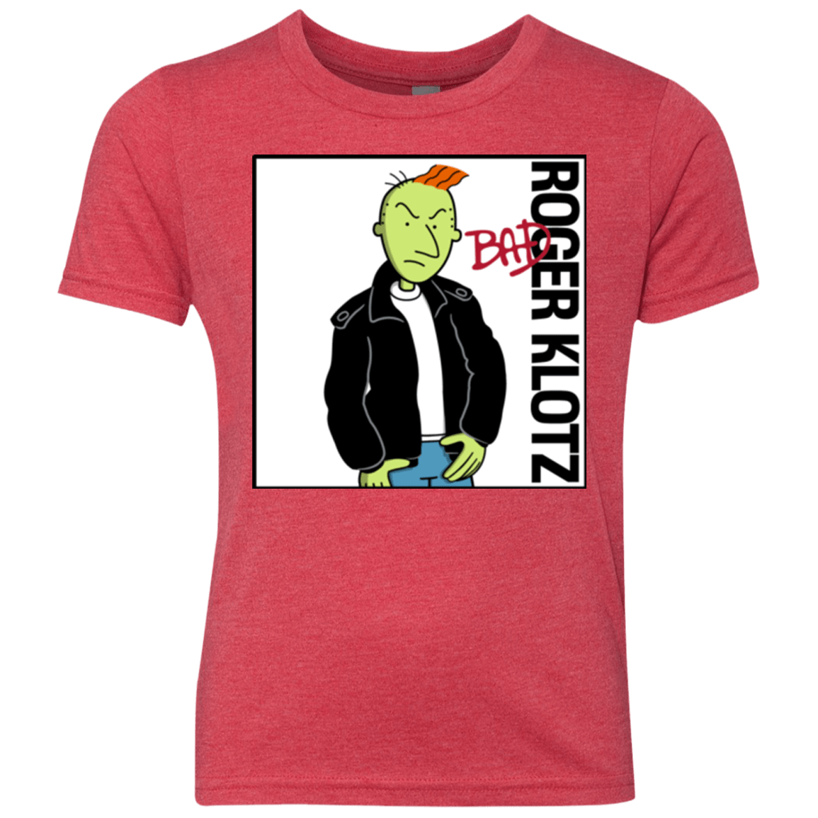 T-Shirts Vintage Red / YXS BAD Youth Triblend T-Shirt