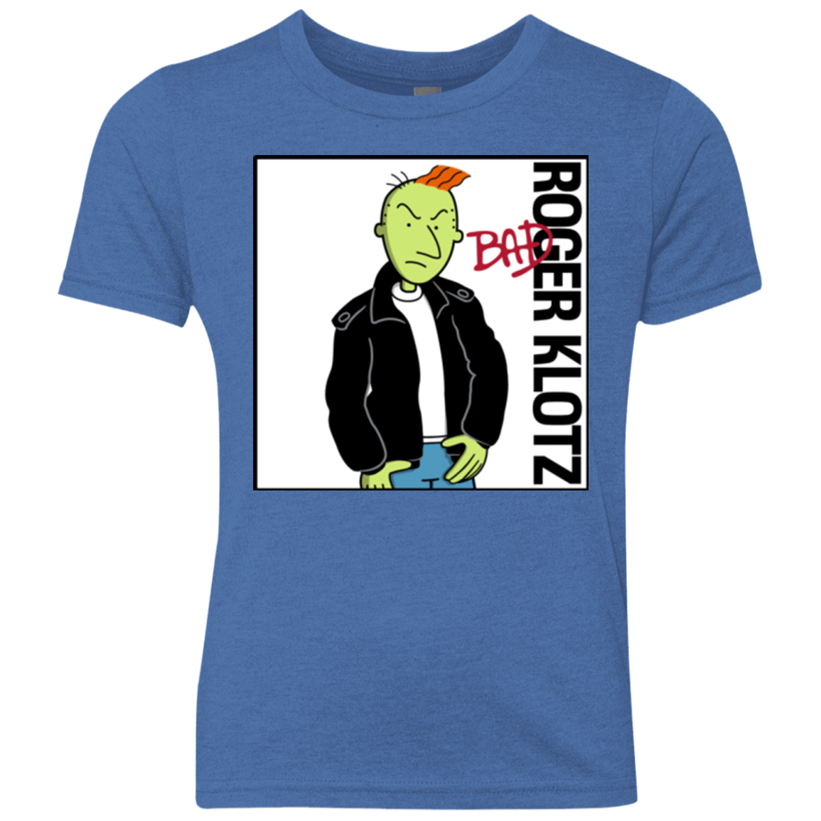 T-Shirts Vintage Royal / YXS BAD Youth Triblend T-Shirt