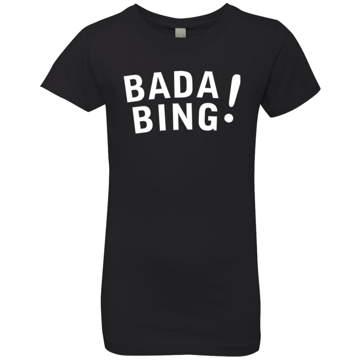 T-Shirts Black / YXS Bada bing Girls Premium T-Shirt