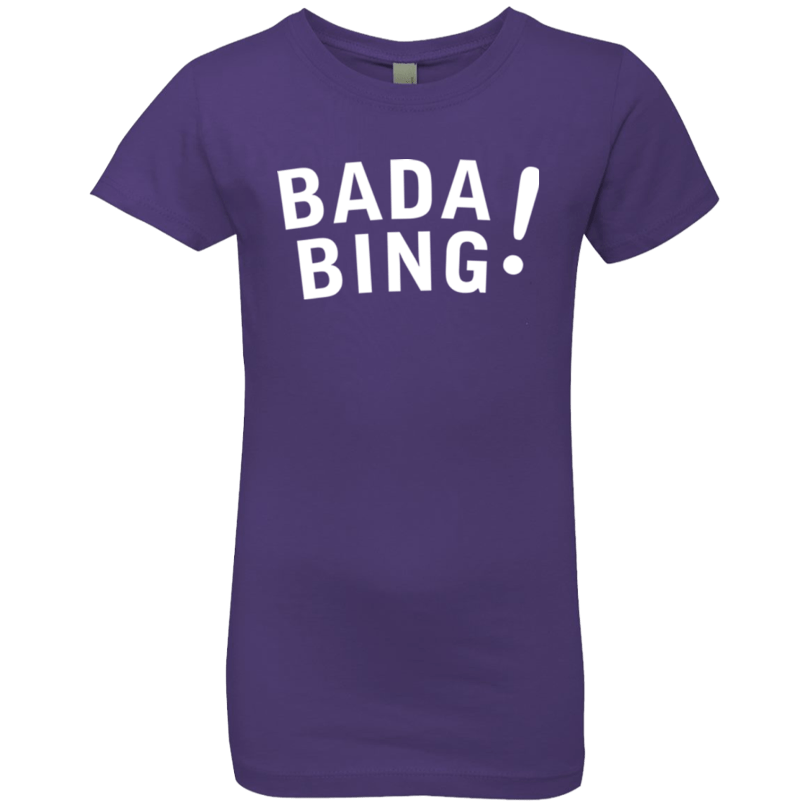 T-Shirts Purple Rush / YXS Bada bing Girls Premium T-Shirt
