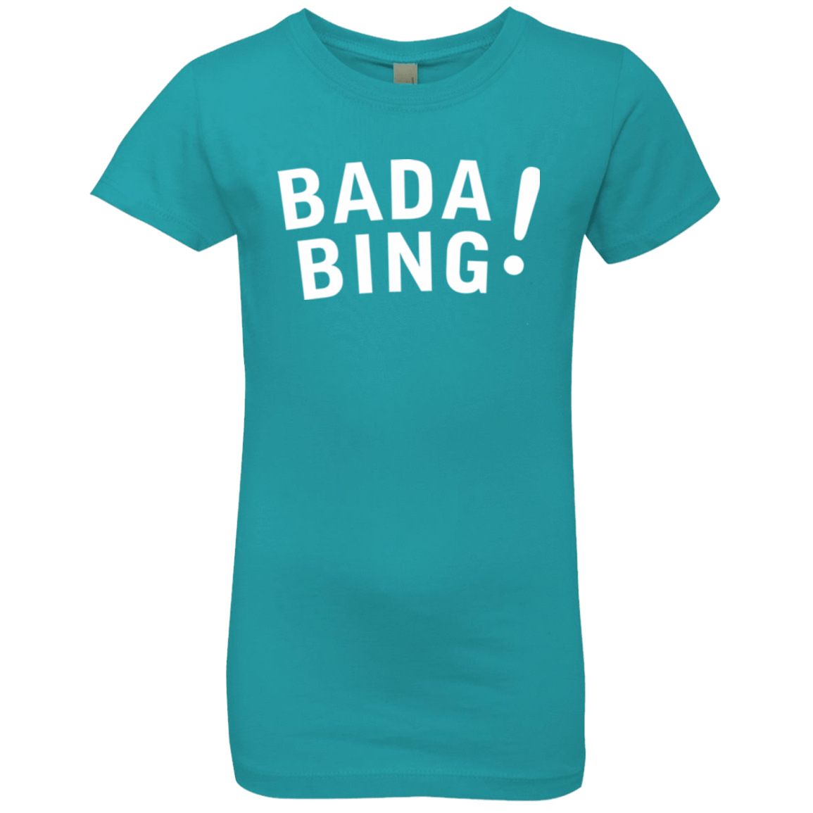 T-Shirts Tahiti Blue / YXS Bada bing Girls Premium T-Shirt