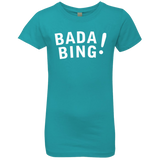 T-Shirts Tahiti Blue / YXS Bada bing Girls Premium T-Shirt