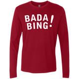 T-Shirts Cardinal / Small Bada bing Men's Premium Long Sleeve