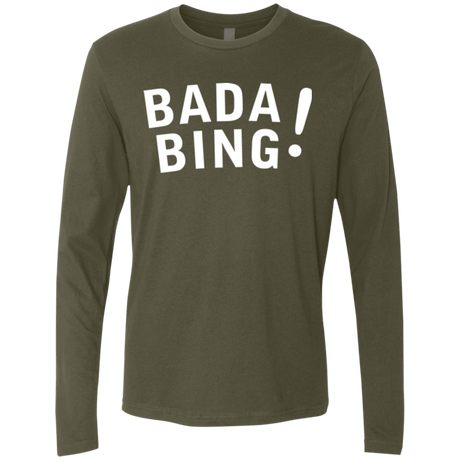 T-Shirts Military Green / Small Bada bing Men's Premium Long Sleeve