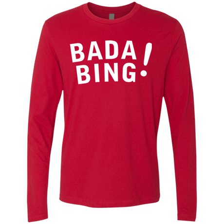 T-Shirts Red / Small Bada bing Men's Premium Long Sleeve
