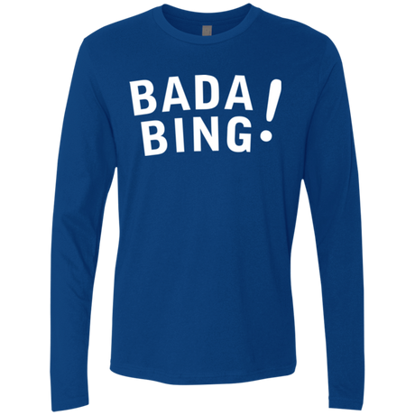 T-Shirts Royal / Small Bada bing Men's Premium Long Sleeve