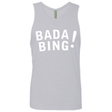 T-Shirts Heather Grey / Small Bada bing Men's Premium Tank Top