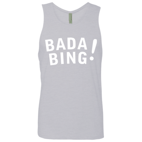 T-Shirts Heather Grey / Small Bada bing Men's Premium Tank Top