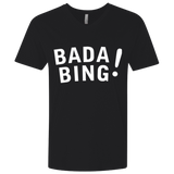 T-Shirts Black / X-Small Bada bing Men's Premium V-Neck
