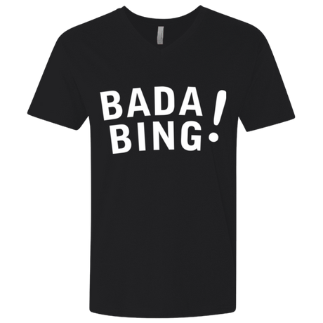 T-Shirts Black / X-Small Bada bing Men's Premium V-Neck