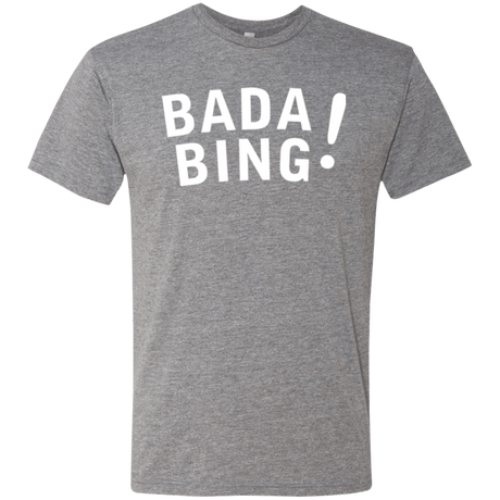 T-Shirts Premium Heather / Small Bada bing Men's Triblend T-Shirt