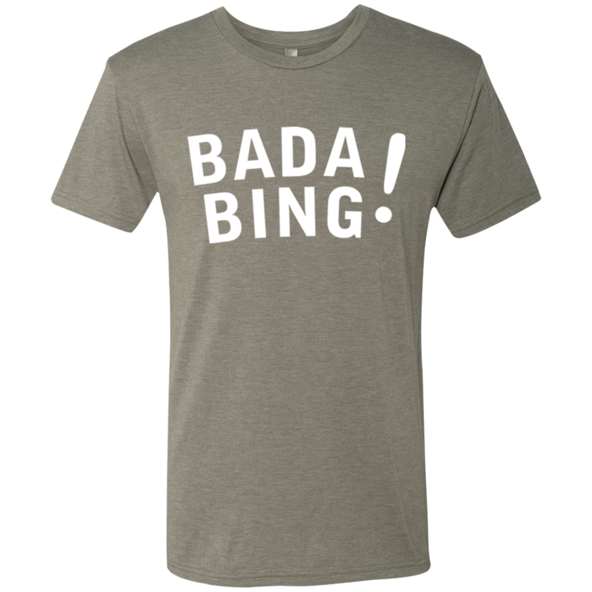 T-Shirts Venetian Grey / Small Bada bing Men's Triblend T-Shirt