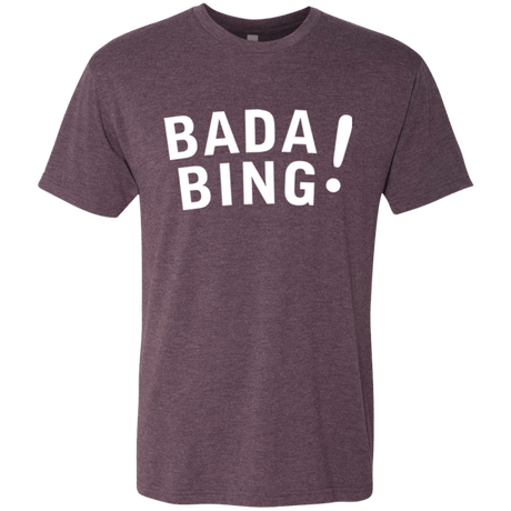T-Shirts Vintage Purple / Small Bada bing Men's Triblend T-Shirt