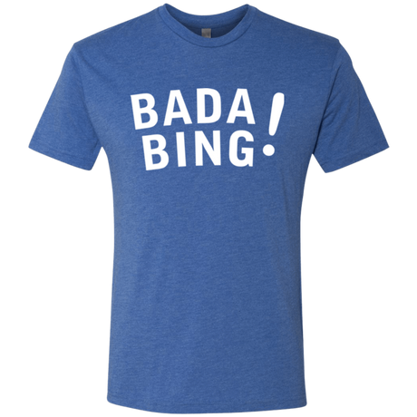T-Shirts Vintage Royal / Small Bada bing Men's Triblend T-Shirt