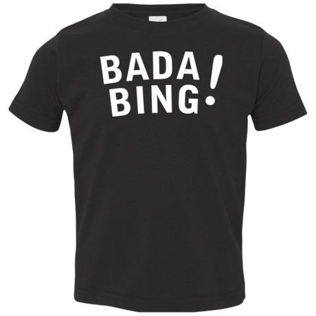 T-Shirts Black / 2T Bada bing Toddler Premium T-Shirt