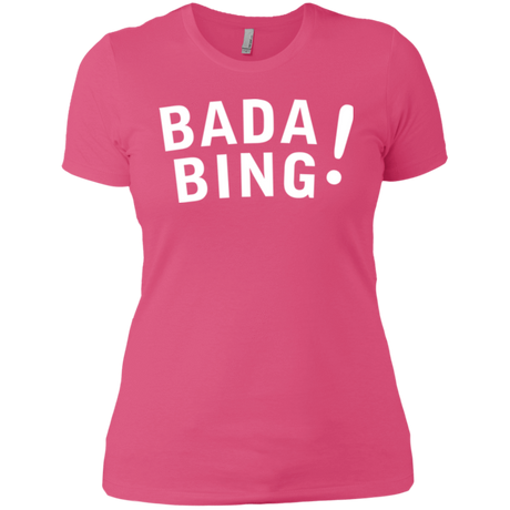 T-Shirts Hot Pink / X-Small Bada bing Women's Premium T-Shirt