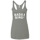 T-Shirts Venetian Grey / X-Small Bada bing Women's Triblend Racerback Tank