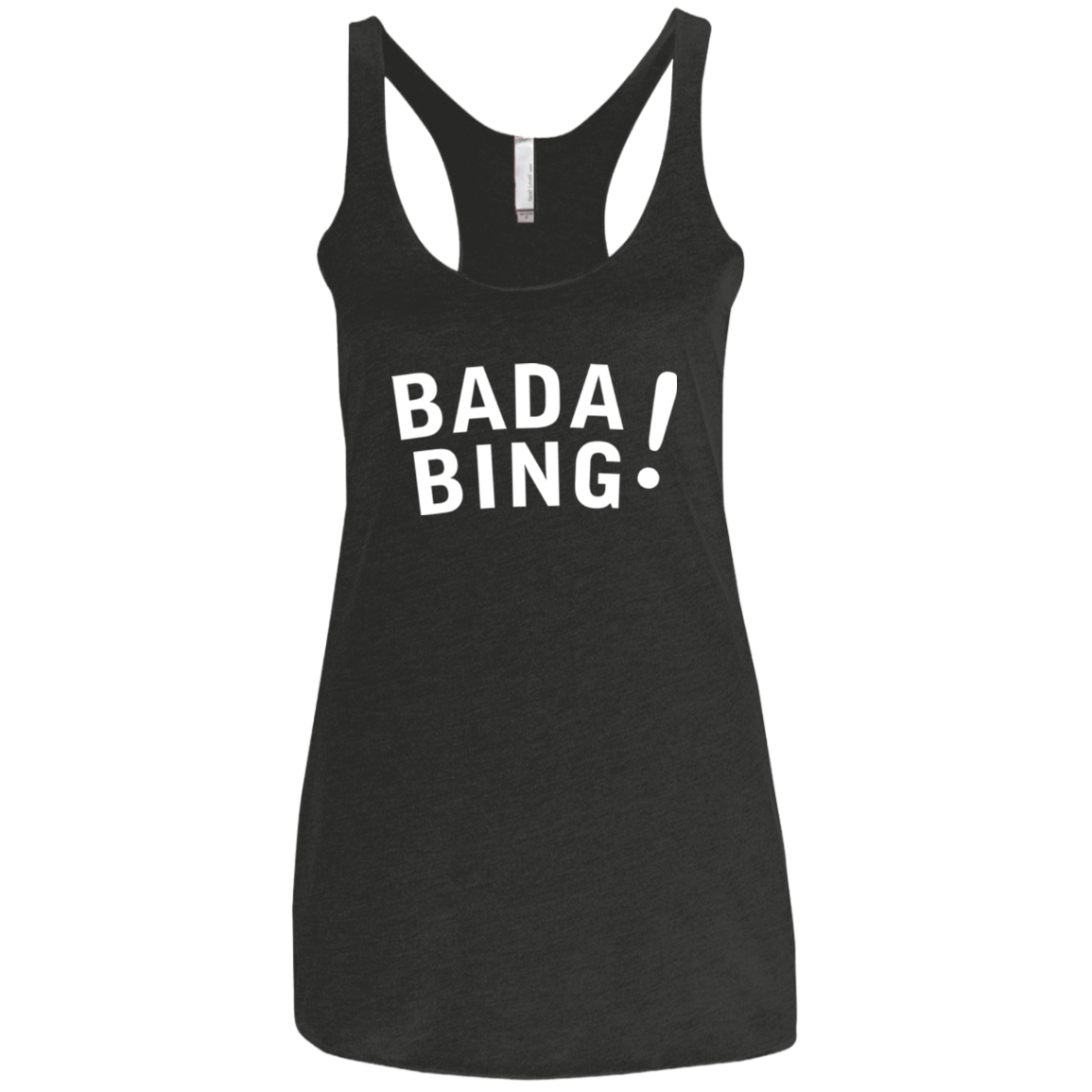 T-Shirts Vintage Black / X-Small Bada bing Women's Triblend Racerback Tank